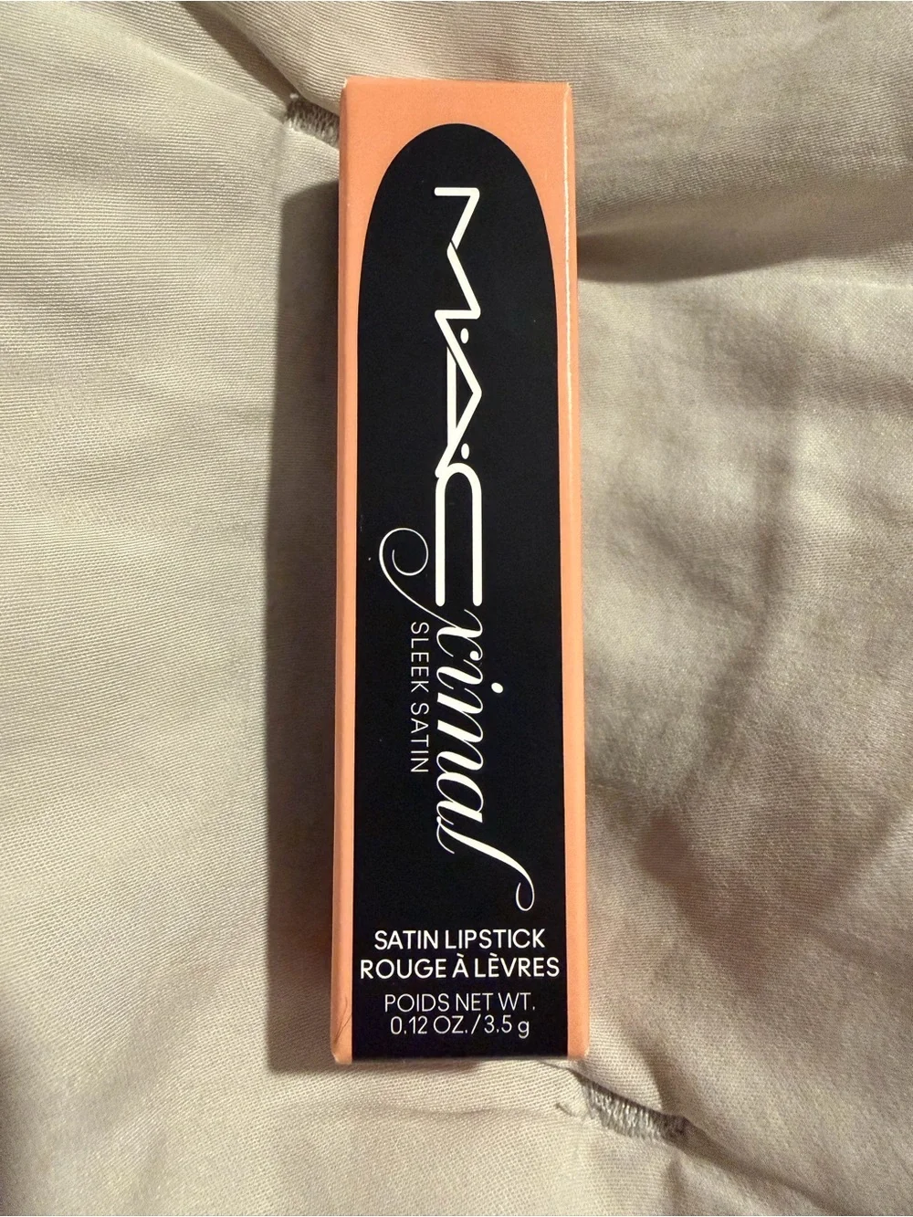 MAC Cosmetics Cremesheen Satin Lipstick Peachstock